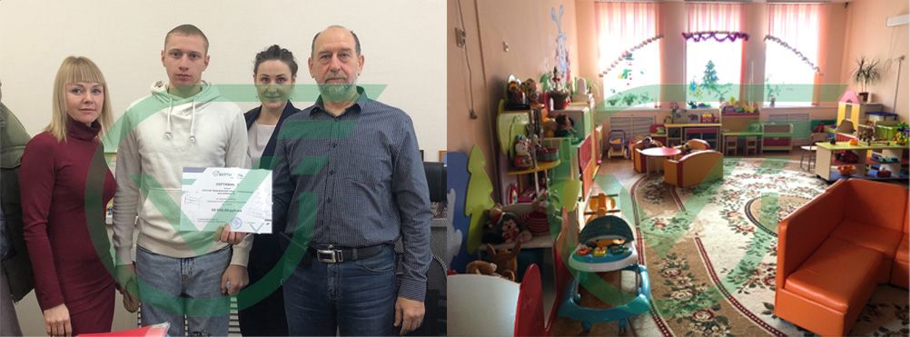ТД «Вертикаль» поздравил воспитанников Дзержинского детского дома с Новым годом в Саранске