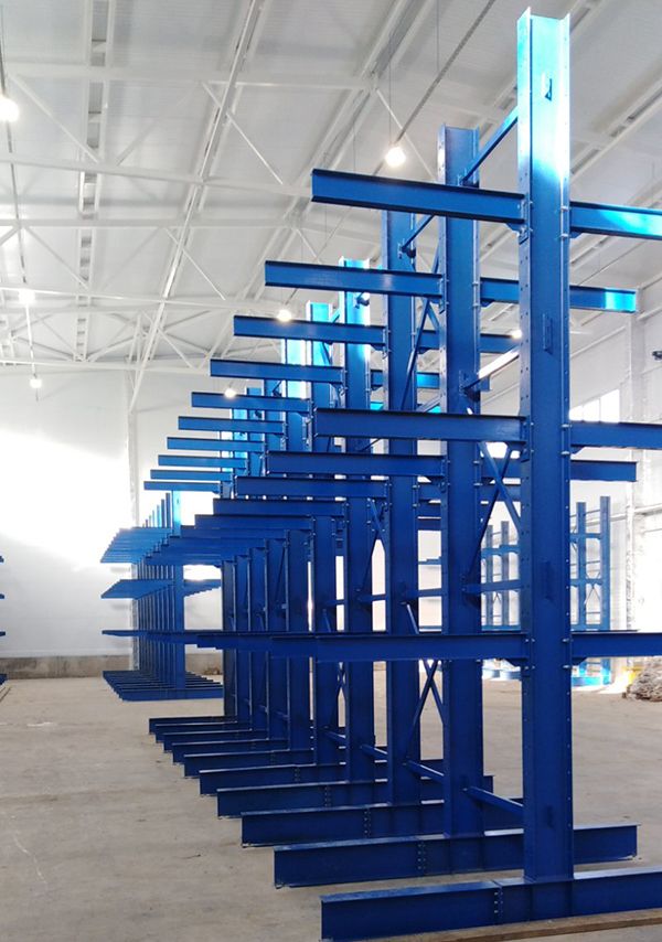 Консольные стеллажи установлены для производителя железнодорожного оборудования в Саранске